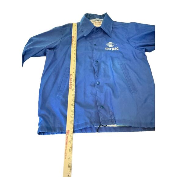 Missouri Pacific Railroad Mo-PAC VTG Lined M Jacket Coat Union Pacific Train - Picture 6 of 9